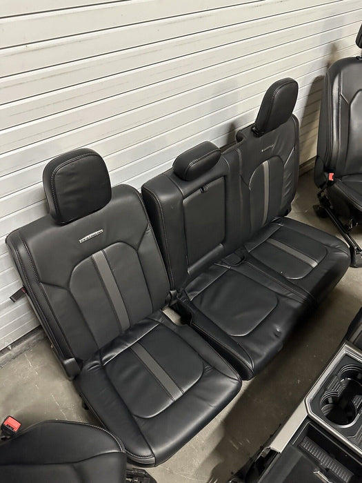 2020 2021 FORD F250 F350 F450 PLATINUM INTERIOR FRONT REAR SEATS CONSOLE OEM