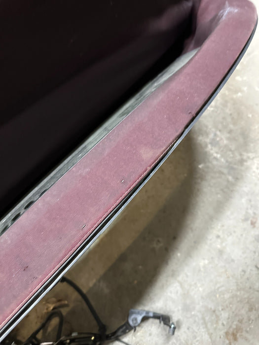 2009-2020 NISSAN 370Z CONVERTIBLE ROADSTER RED SOFT TOP ASSEMBLY OEM 47K MILES