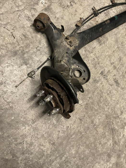 2014 TOYOTA PRIUS V REAR AXLE BEAM REAR SUSPENSION SUBFRAME ASSEMBLY OEM
