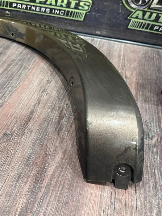 2017-2022 FORD F250 F350 REAR LEFT RIGHT FENDER FLARES GOLD OEM *FLAWS/READ*