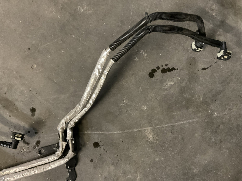 2020 2022 FORD F250 F350 6.7L DIESEL FUEL LINE HOSE ASSEMBLY OEM LC34-9J338-DA