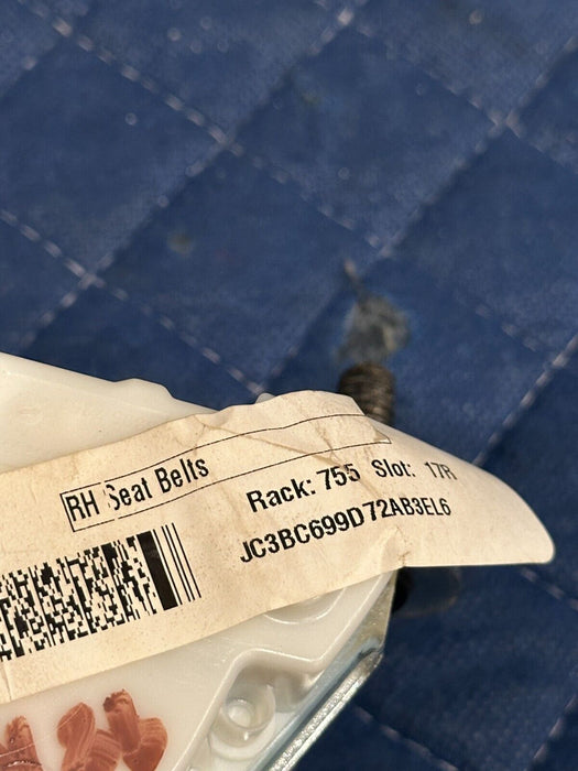 2017-2020 FORD F250 F350 F450 LIMITED BROWN REAR RIGHT PASSENGER SEATBELT OEM