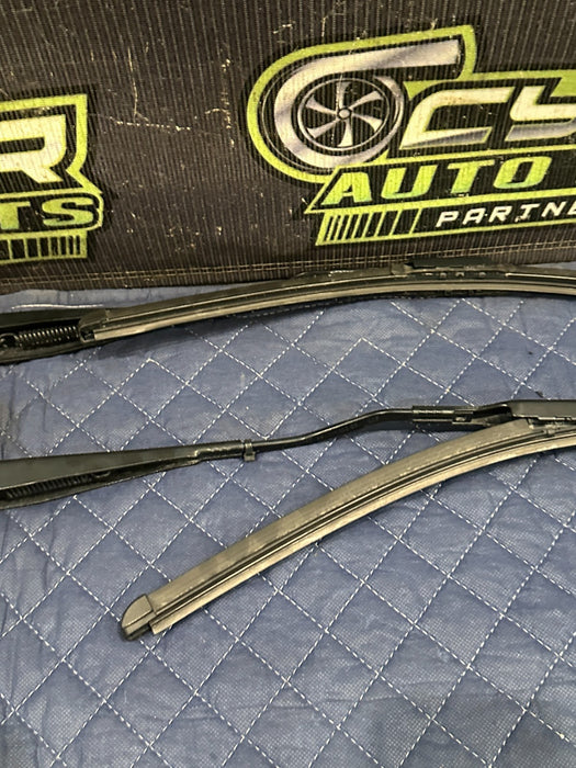 2014 PORSCHE 911 TURBO S FRONT WINDSHIELD WIPER ARMS OEM
