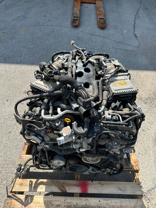 2017 INFINITI Q50 Q60 RED SPORT ENGINE 3.0T V6 400HP RWD 85K MILES OEM VR30