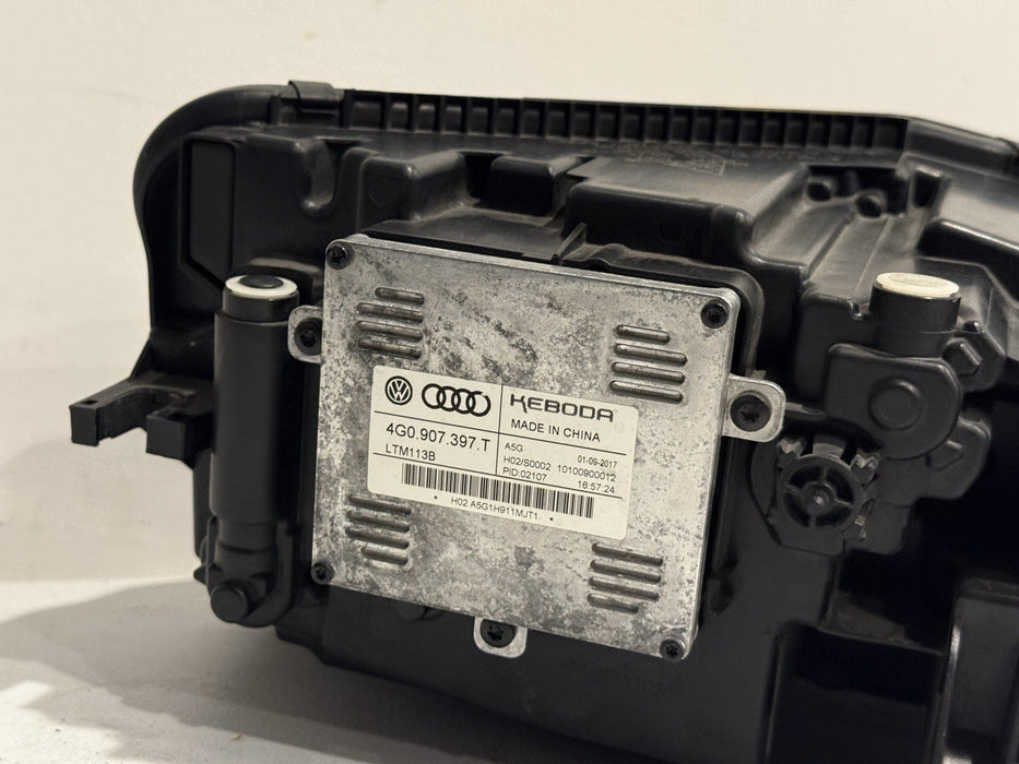 2017 2018 AUDI R8 LED LASER LEFT RIGHT HEADLIGHT PAIR OEM *MINT*