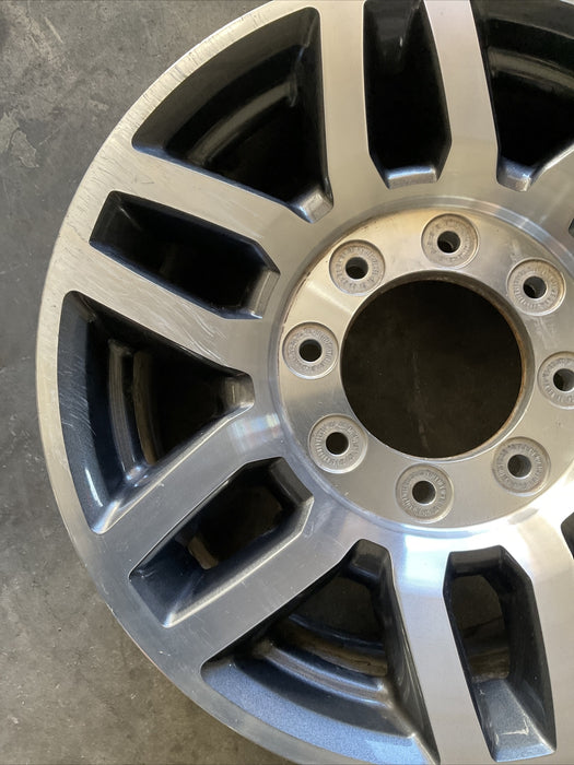 2017-2022 FORD F250 F350 KING RANCH OEM WHEEL RIM (1) 18X8 ~SCRATCHES~