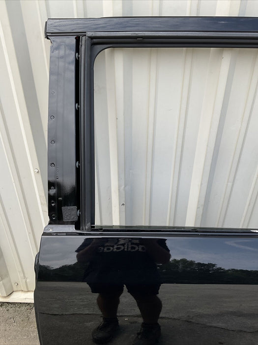 2017-2022 FORD F250 F350 F450 REAR DRIVER LEFT DOOR BLACK (G1,H5) OEM~DAMAGE~