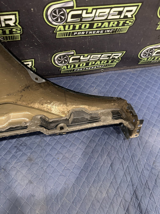 2017-2022 FORD F250 F350 PLATINUM BLACK DRIVER LEFT FENDER OEM *SCRATCHES 5-8*