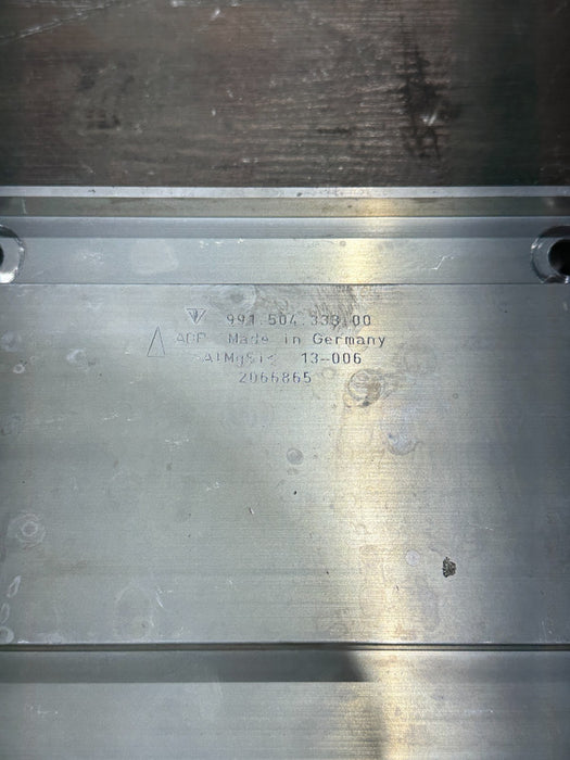 2014 PORSCHE 911 TURBO S 991 REAR TRANSMISSION ENGINE SUPPORT MOUNT BRACE OEM