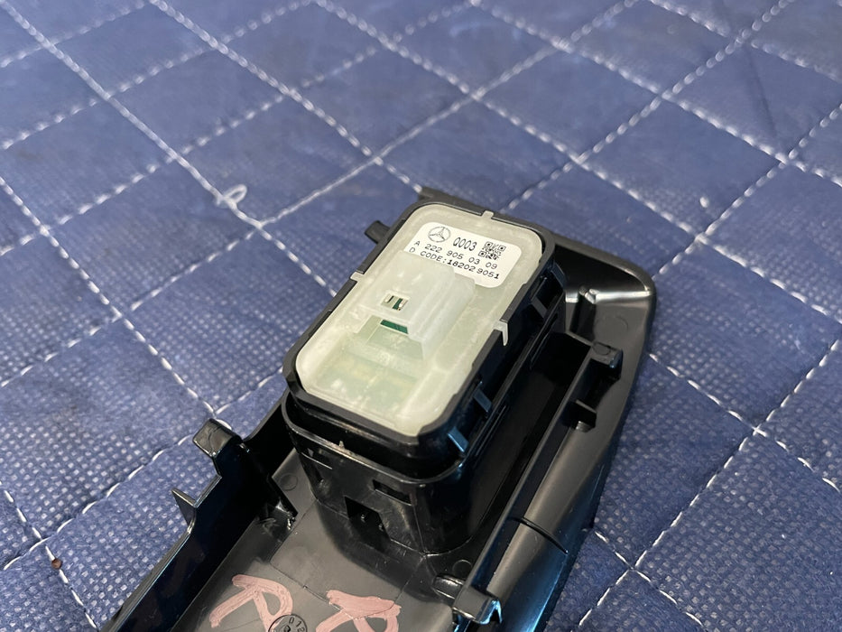 2019 MERCEDES-BENZ E63S AMG FRONT & REAR DOOR PANEL WINDOW SWITCH CONTROLS OEM