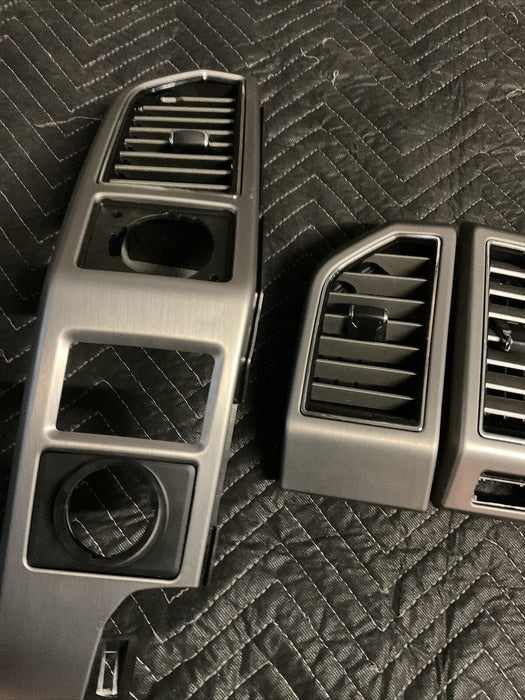 2020 FORD F250 F350 F450 PLATINUM DASH AIR VENTS SET (4)  OEM