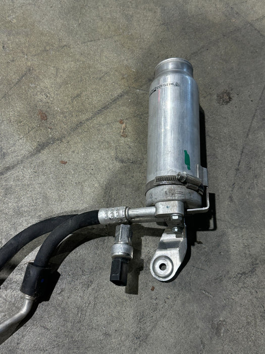 2014 PORSCHE 911 TURBO S AC A/C RECIEVER DRIER WITH AC LINES ASSY OEM