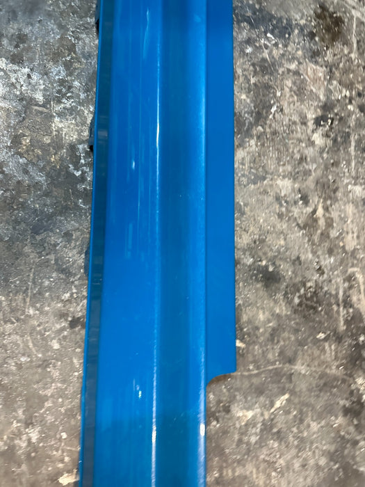 2015-2020 BMW M4 F82 LEFT DRIVER SIDE SKIRT LAGUNA SECA BLUE (448) ~WEAR~