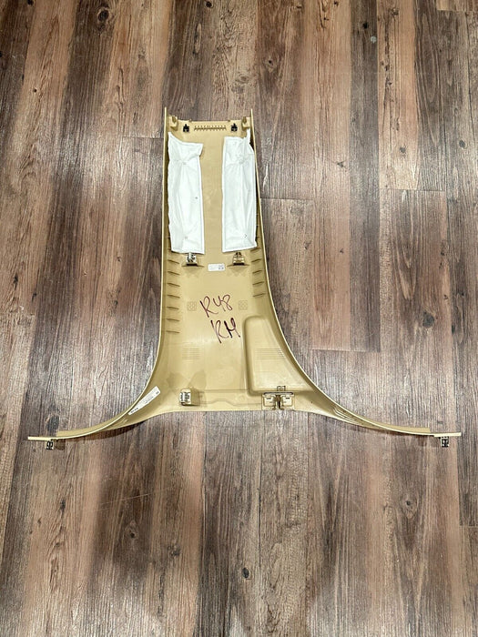 2017-2019 FORD F250 F350 LARIAT TAN PASSENGER RIGHT LOWER B PILLAR TRIM OEM