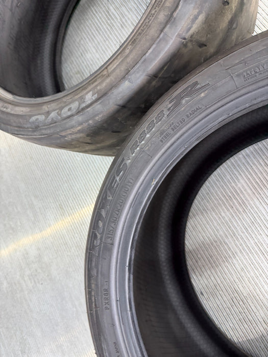 (2) TOYO PROXES R888R 315/30ZR20 TIRES AUDI R8 LAMBORGHINI HURACAN (USED)