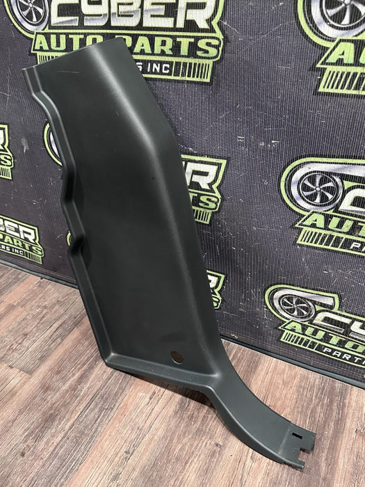 2017 NISSAN TITAN XD RESERVE REAR LEFT LOWER C PILLAR TRIM OEM 76916 8S515