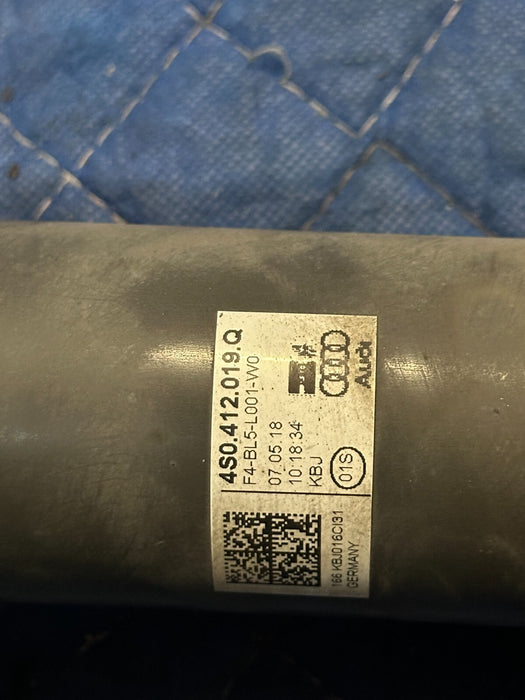 2018 AUDI R8 SPYDER FRONT LEFT SUSPENSION SHOCK ABSORBER OEM 4S0 412 019 Q ~BENT