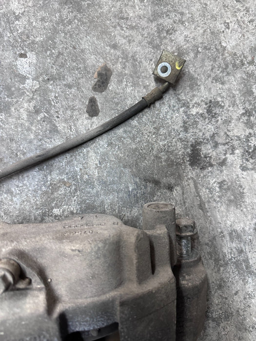 2017 NISSAN TITAN XD FRONT LEFT BRAKE CALIPER OEM
