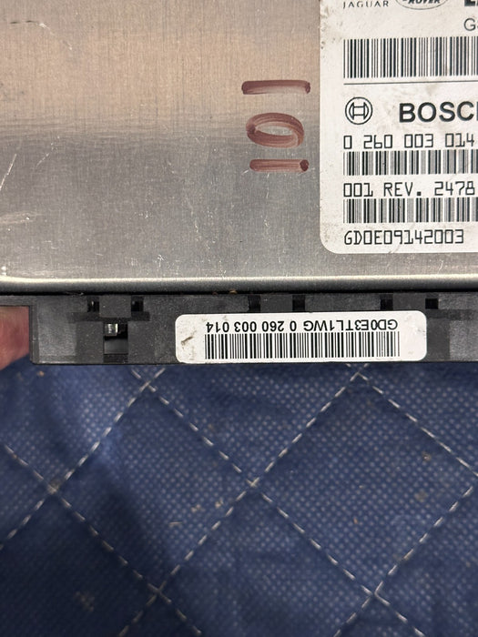 2015 JAGUAR F TYPE R DIFFERENTIAL LOCKING CONTROL MODULE EX53 4C118 AE OEM