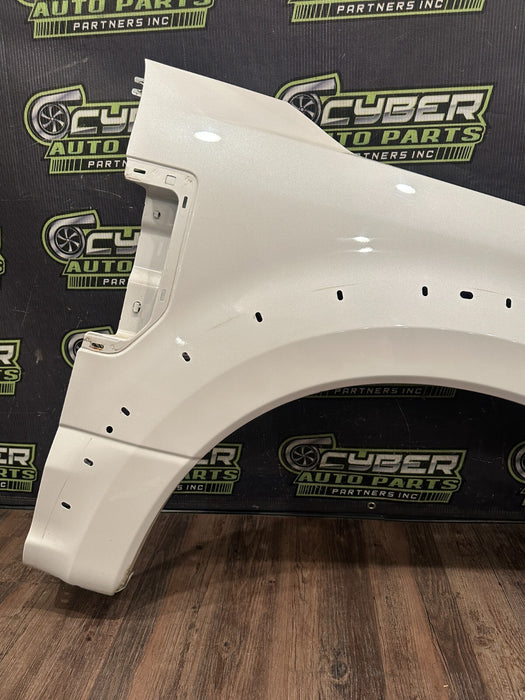 2017-2022 FORD F250 F350 F450 RIGHT WHITE FENDER (UM)OEM *PIC #5* (PICKUP ONLY!)
