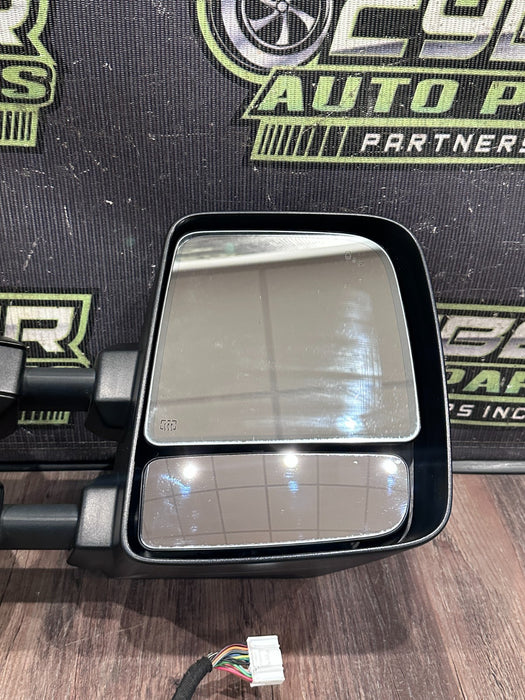 2017 NISSAN TITAN XD RESERVE RIGHT CHROME MIRROR W CAMERA OEM 96301 EZ92A