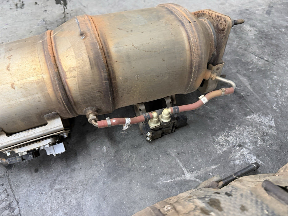 2017 NISSAN TITAN XD PRO 4X DIESEL DPF EXHAUST OEM
