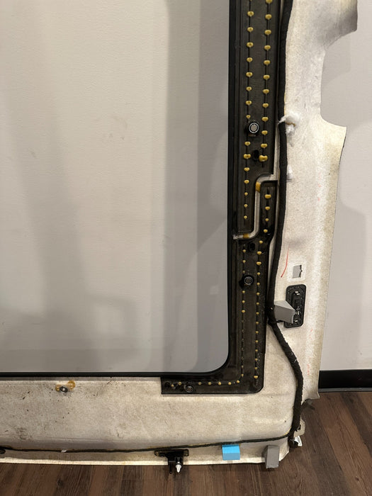 2017-2019 FORD F250 F350 F450 PLATINUM HEADLINER W MOONROOF CUTOUT OEM