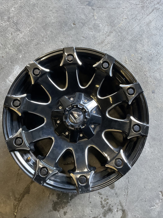 2017-2022 FORD F250 F350 FUEL D578 BATTLE AXE WHEEL RIM (1) ~MINOR SCUFFS~