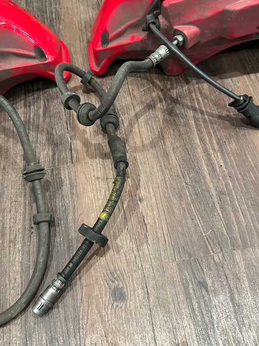 2018-2024 LAMBORGHINI URUS FRONT REAR CARBON CERAMIC BRAKE CALIPERS OEM