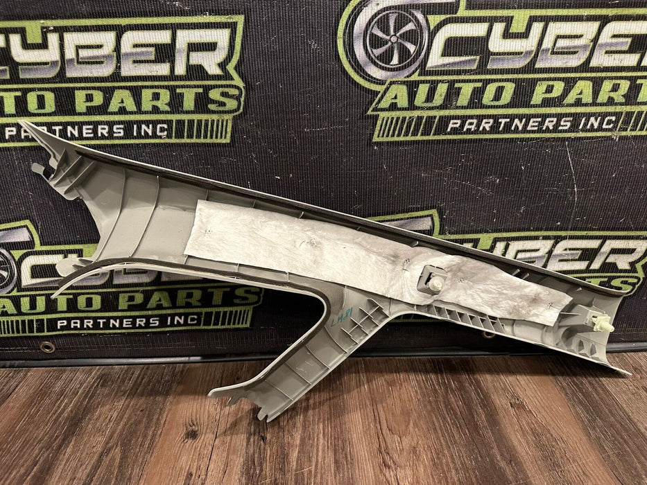 2014 TOYOTA PRIUS V FRONT DRIVER LEFT GRAY A PILLAR TRIM PANEL OEM 62212-47120