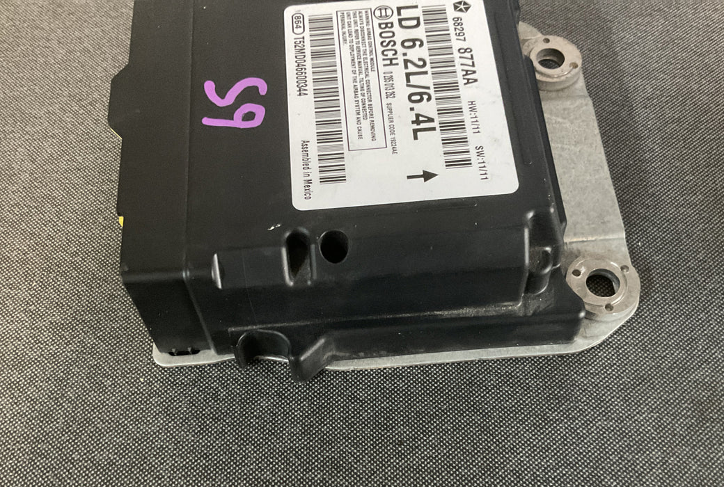 2016 DODGE CHARGER HELLCAT OCCUPANT RESTRAINT MODULE 68297877AA  OEM