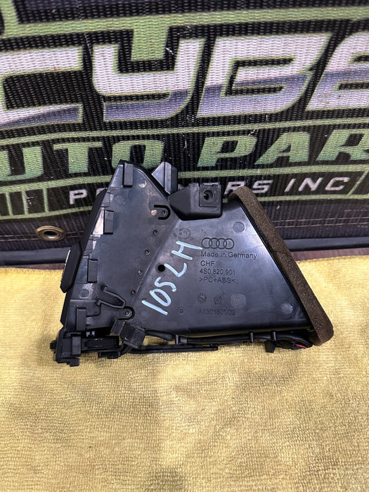 2021 AUDI R8 DRIVER LEFT DASH DASHBAORD AIR VENT OEM 4S0820901 *BURN FLAWS #2*