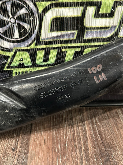 2017-18 AUDI R8 DRIVER LEFT AIR INTAKE DUCT TUBE OEM 4S0 129 519 F