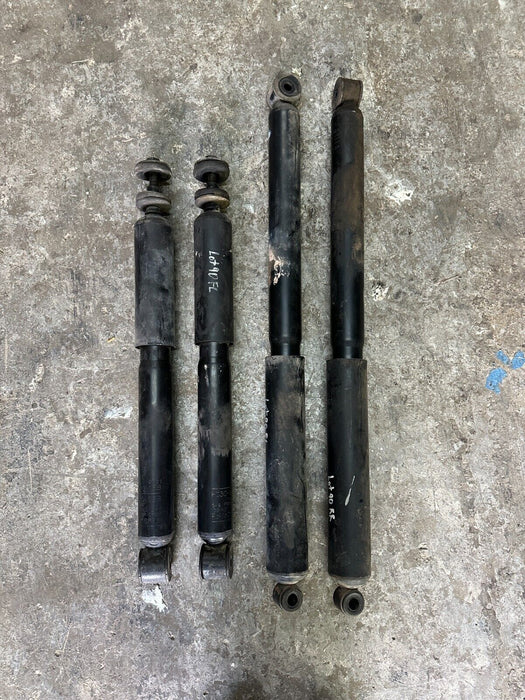 2018 2019 2020 FORD F450 FRONT RIGHT FL REAR LEFT RR STRUT SHOCKS SET OEM K