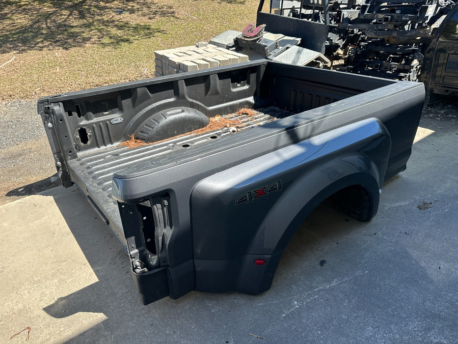 2021 2022 FORD F350 F450 CARBONIZED GREY DUALLY DRW BED 8'
