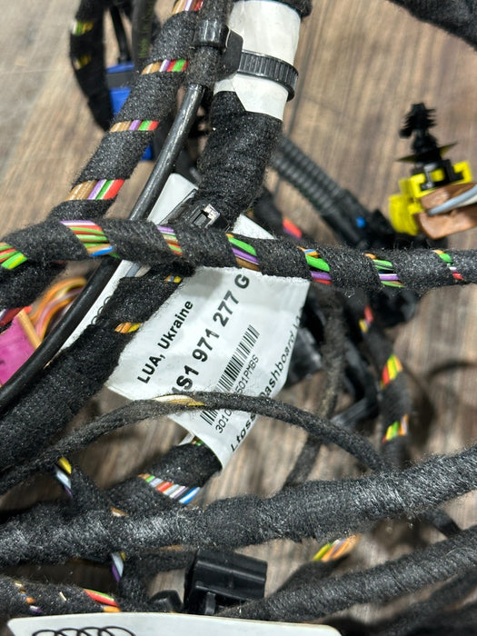 2017 AUDI R8 DASH DASHBOARD WIRING  HARNESS OEM 4S0 971 650 4S0 971 277