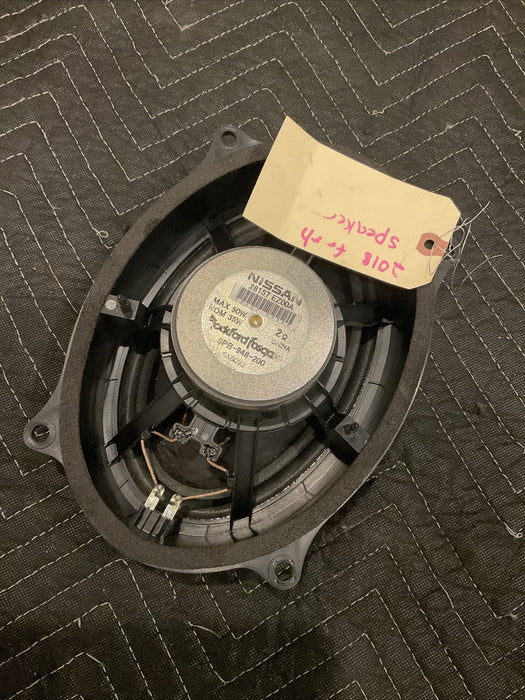 2016 NISSAN TITAN XD CREW FRONT RIGHT DOOR SPEAKER 28157-EZ00A OEM