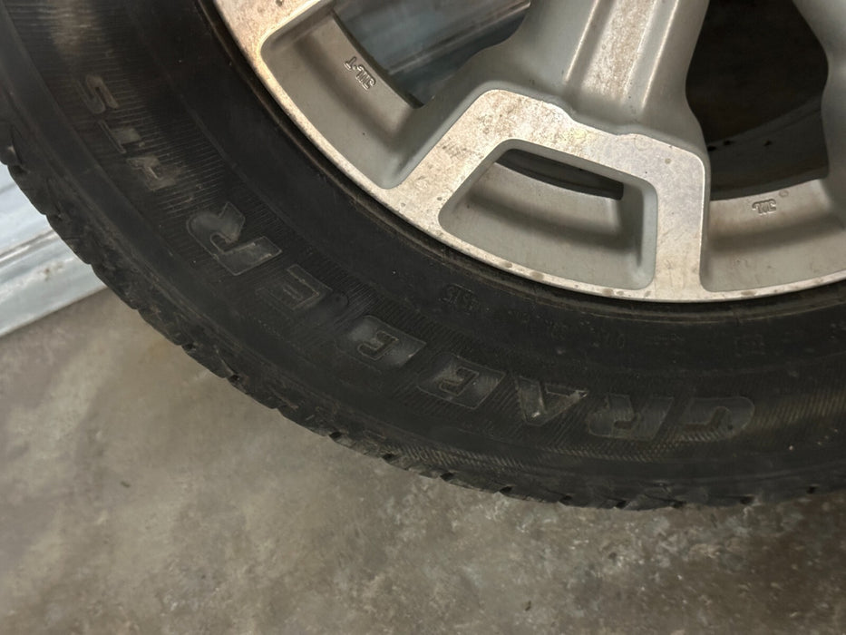 2018 NISSAN TITAN XD PLATINUM RESERVE SPARE WHEEL TIRE CENTER OEM ALLOY 20"X7.5"