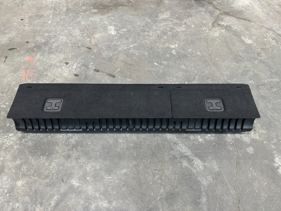 2021 RAM 2500 LARAMIE REAR SEAT STORAGE COMPARTMENT BOX BIN OEM