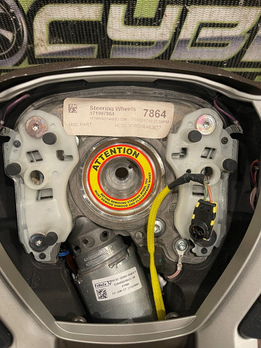 2017-2022 FORD F250 F450 KING RANCH ADAPTIVE STEERING WHEEL *FAULT*