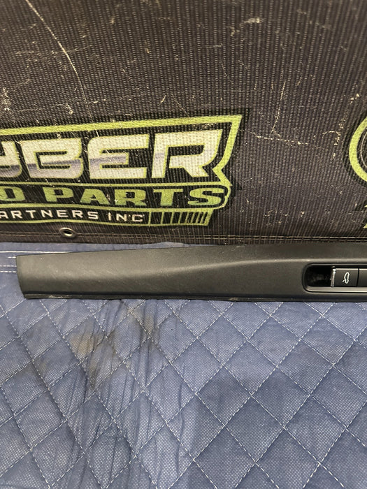 2014 PORSCHE 911 TURBO S LEFT HOOD DECKLID RELEASE TRIM OEM 991555019031