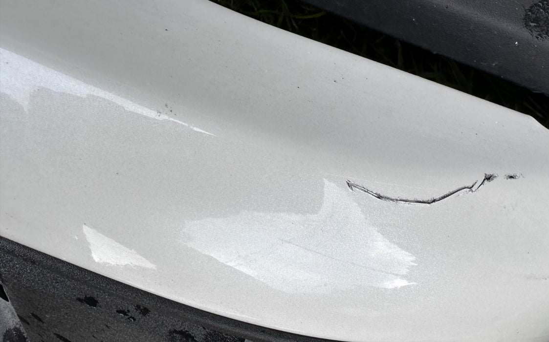 2023 2024 2025 FORD F250 F350 FRONT BUMPER ASSEMBLY STAR WHITE ~SCRATCHES~