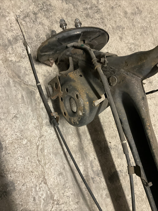 2014 TOYOTA PRIUS V REAR AXLE BEAM REAR SUSPENSION SUBFRAME ASSEMBLY OEM