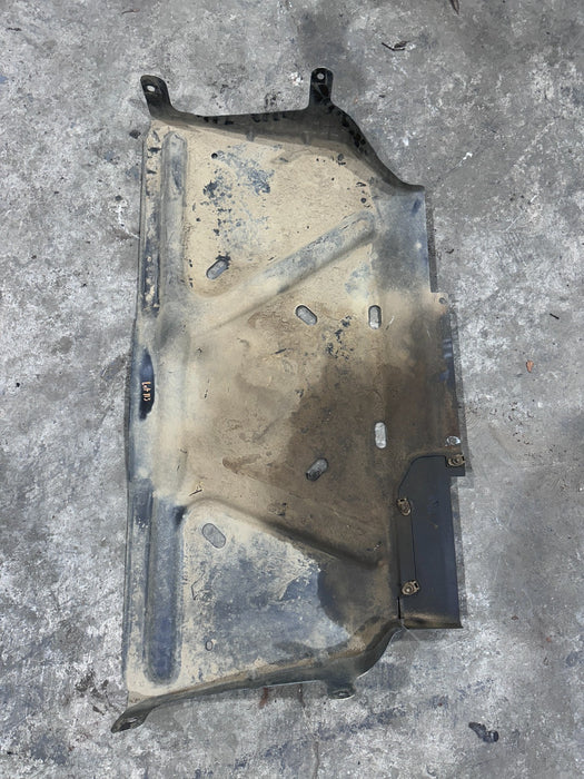 2019 FORD F150 RAPTOR ENGINE UNDER BODY SKID SHIELD METAL PLATE OEM HL3V7W104A