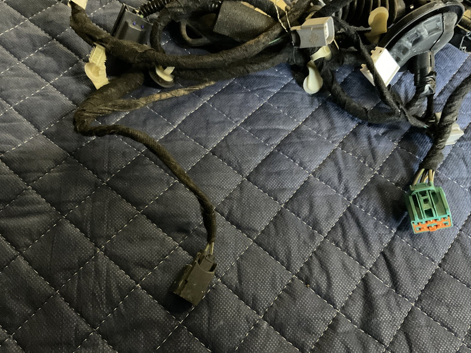 2018 FORD F450 PLATINUM REAR DRIVER LEFT DOOR HARNESS HC3T-14633-AAC OEM