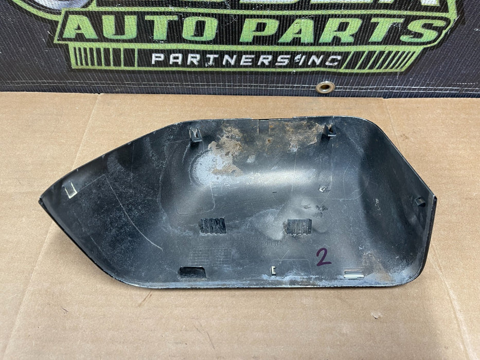 2017 FORD F250 F350 F450 DRIVER/ LEFT SIDE BLACK MIRROR CAP OEM *SCRATCHES*