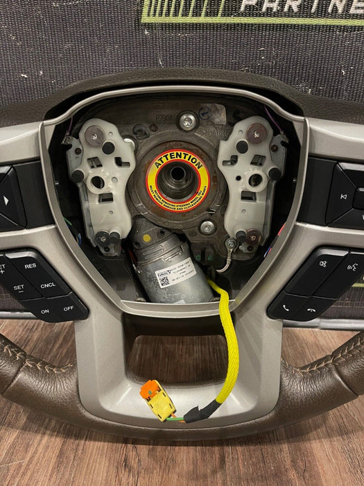 2017-2019 FORD F250 F350 F450 STEERING WHEEL OEM *ADAPTIVE STEERING FAULT* -READ