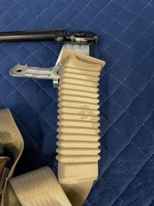 2017 2018 2019 FORD F250 F350 F450 LARIAT FRONT LEFT & RIGHT TAN SEATBELT PAIR