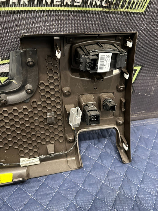 2017-2019 FORD F250 F350 BROWN DASH DASHBOARD LOWER LEFT KNEE PANEL TRIM OEM