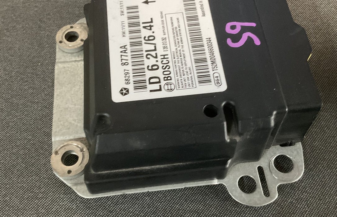 2016 DODGE CHARGER HELLCAT OCCUPANT RESTRAINT MODULE 68297877AA  OEM
